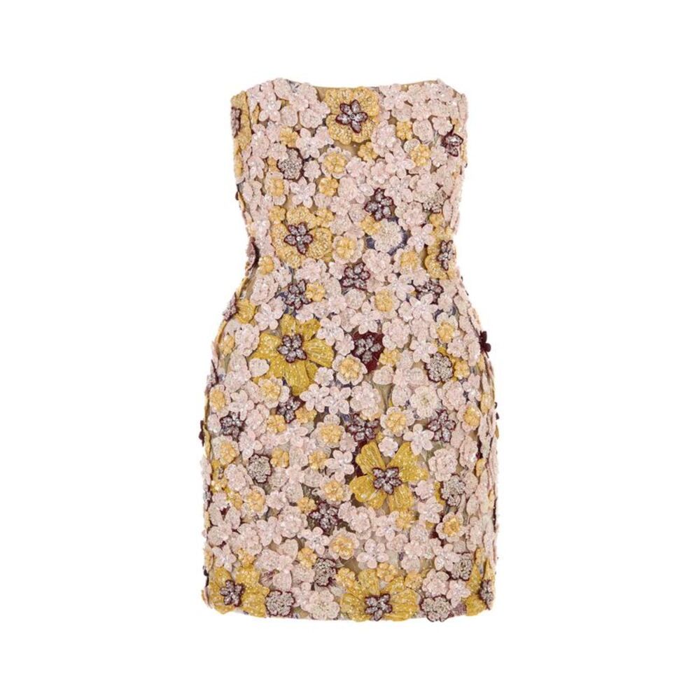 Costarellos Women Embellished Tulle Sirra Mini Dress